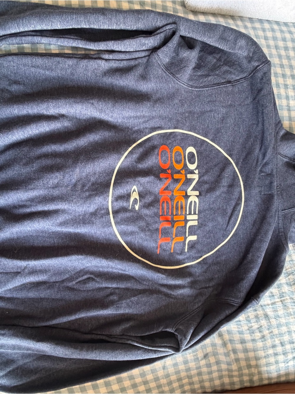 O'Neill Navy Crew Sweatshirt with Multicolor Logo
